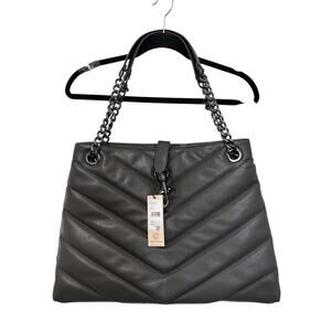 Rebecca Minkoff Edie Maxi Quilted Leather Tote Bag.